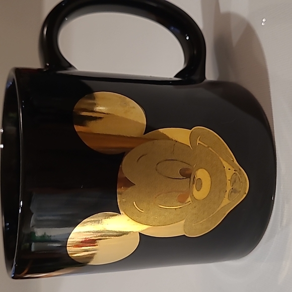 Disney gold  mickey mouse mugcup - Picture 2 of 5